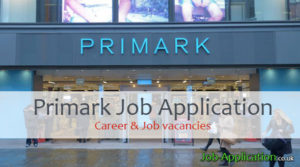 primark job application