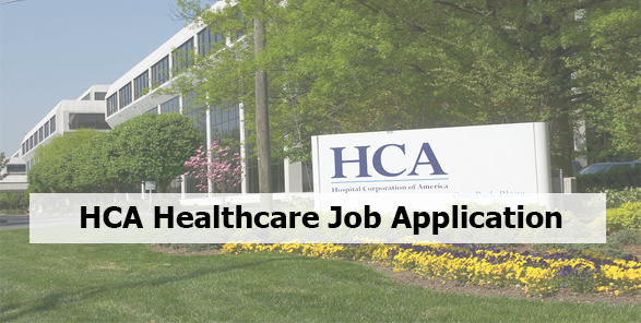 HCA Healthcare Job Application