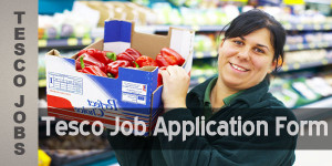 tesco job application