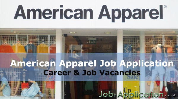 American Apparel job application