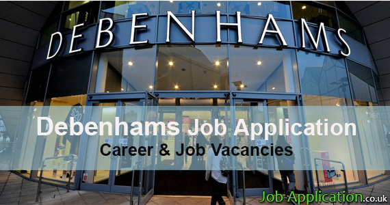 debenhams job application