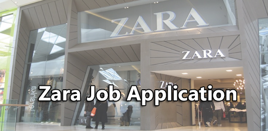 zara recruitment centre london