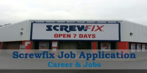 screwfix job application