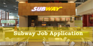 subway job application