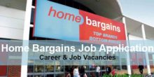 Home Bargains job application