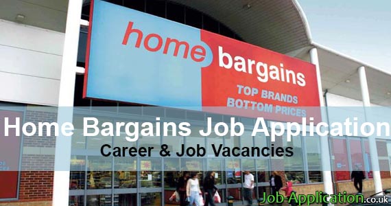 Home Bargains job application