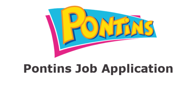 Pontins Job Application Form 2020