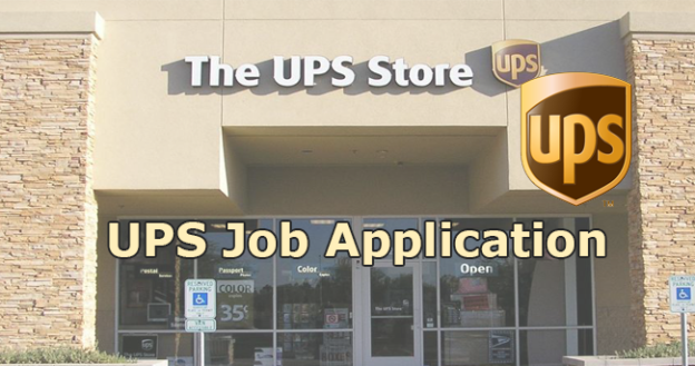 UPS Application Online & PDF 2021