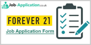Forever 21 Job Application Form