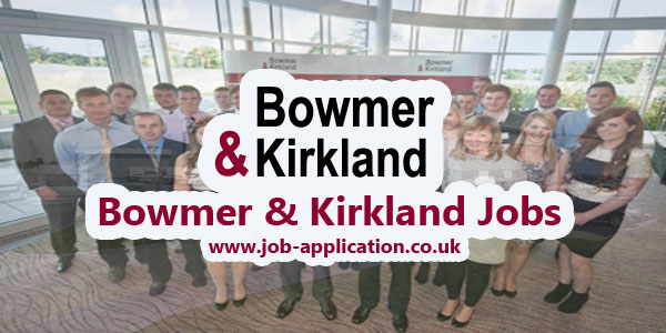 Bowmer & Kirkland Job Application Form
