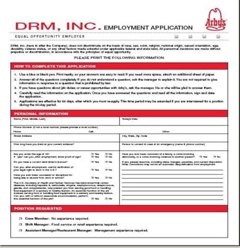 Arby's UK Job Application Guide 2025 - Careers, How to Apply, Positions ...